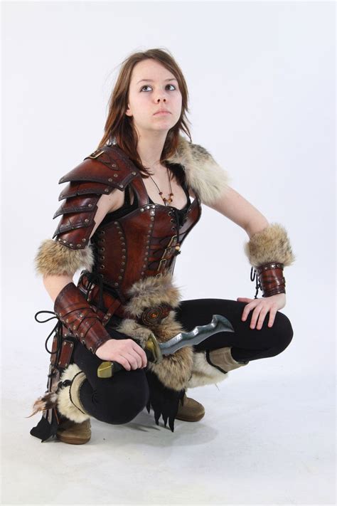 One Of Many Leather Armor Pieces Crafted By Lagueuse From Deviant Art