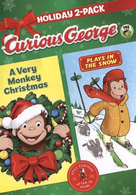 Best Buy Curious George Holiday Pack Discs Dvd