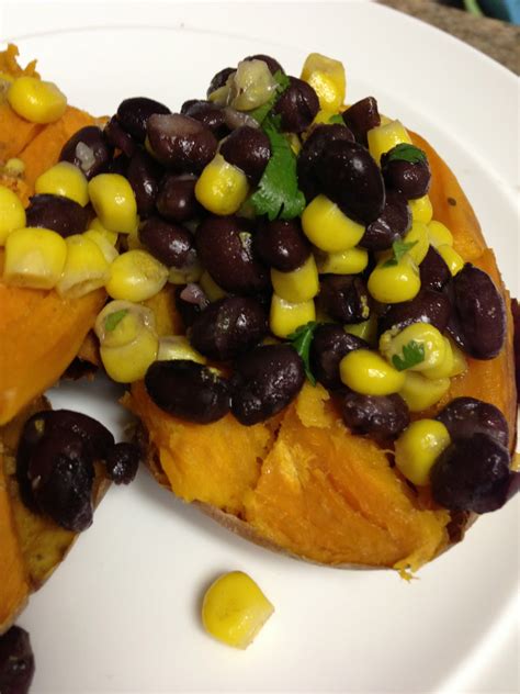 Simply Made With Love Sweet Potatoes Stuffed With Chipotle Black Bean