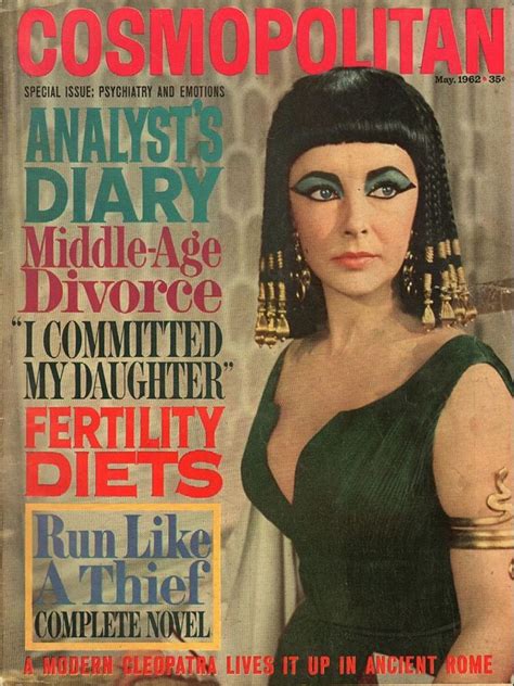 Cosmopolitan May 1962 Elizabeth Taylor Cleopatra