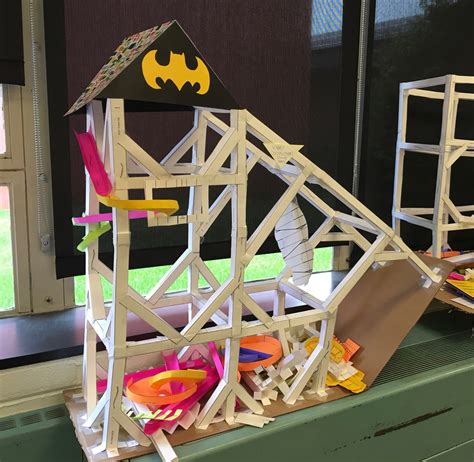 Put those empty paper rolls to good use by making a mini town for all your kid's figurines. Geometry Roller Coaster Project | Teaching High School Math