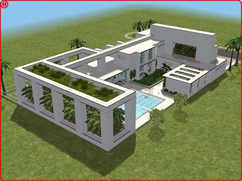 20 Stunning Modern House Sims 2 Jhmrad