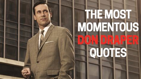 The Most Momentous Don Draper Quotes Youtube