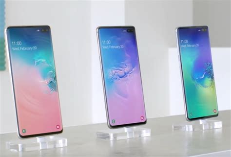 Here Are The New Samsung Galaxy S10 Smartphones Video
