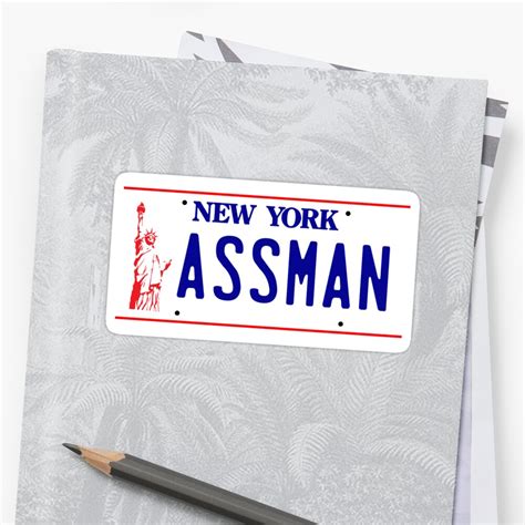 Assman Sticker By Laffograms Redbubble