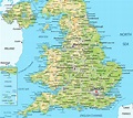 Landkarte England - reiseangebote