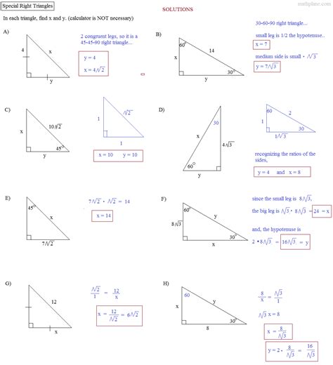 34 Right Triangle Trigonometry Worksheet With Answers Support Worksheet