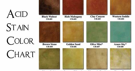 Behr Solid Stain Color Chart