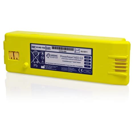 Buy Powerheart G3 Lithium Aed Battery 4 Year Guarantee