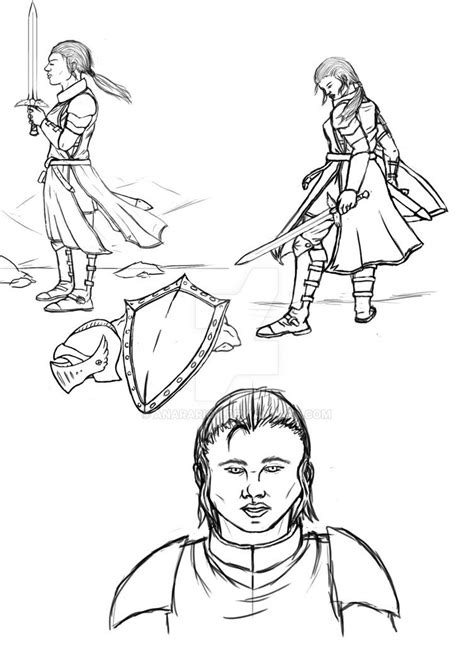 Female Paladin Lines By Anararion On Deviantart