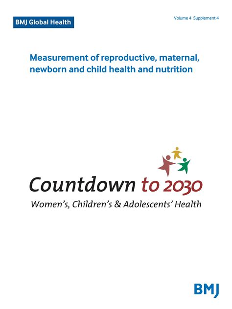 Advancing Measurement And Monitoring Of Reproductive Maternal Newborn