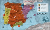 España ayer y hoy JUAN DI: Los 5 reinos de España