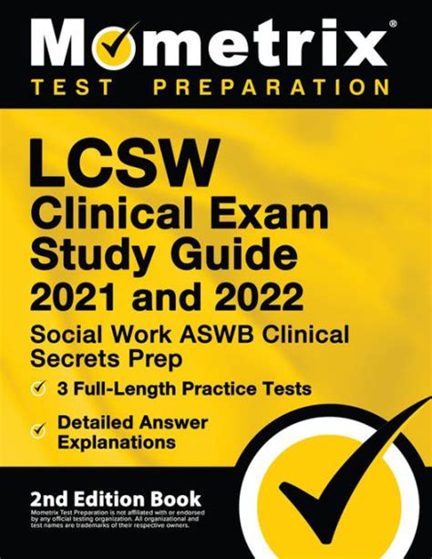 Lcsw Clinical Exam Study Guide 2021 And 2022 Social Work Aswb