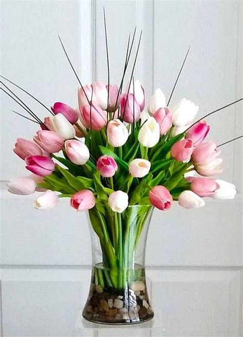 40 beautiful and lovely diy tulip arrangement ideas 41