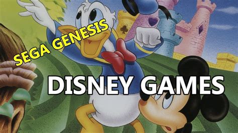 Every Official Disney Game For Sega Genesis Do You Know Them All