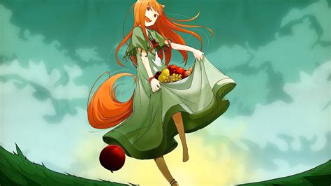 Wallpaper Illustration Redhead Long Hair Anime Girls Animal Ears