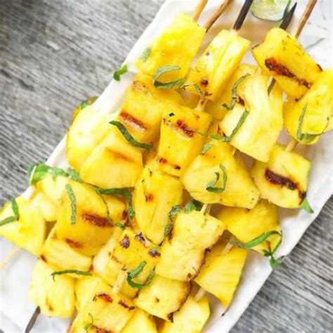 Grilled Pineapple Skewers Culinary Delights And Beyond