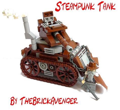 Steampunk Tank Cool Lego Creations Steampunk Lego Lego Creator Sets