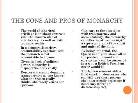 British Monarchy And Its Influence Upon Governmental Institutions