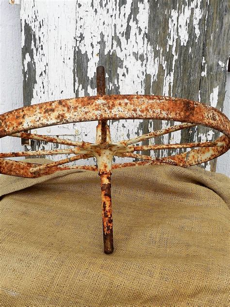 Antique Wheelbarrow Wheel Etsy Canada