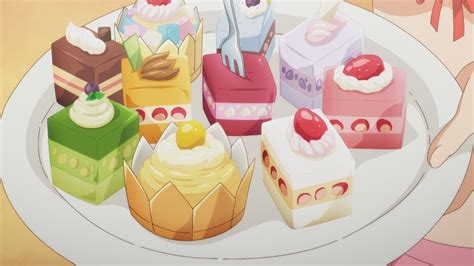 Anime Food Japanese Food Illustration Anime Cake Cute Food Art