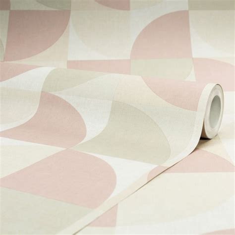 I Love Wallpaper Concept Geometric Wallpaper Blush Pink Grey Geometric Wallpaper Pink Grey