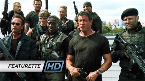 The Expendables 3 2014 Movie Sylvester Stallone Official Featurette Action On Set Youtube