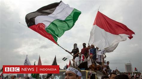 Doa Dan Dukungan Indonesia Untuk Palestina Dalam Aksi Bela Palestin