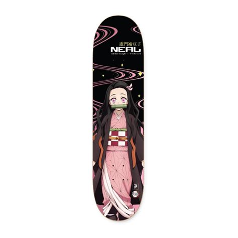 Primitive X Demon Slayer Neal Nezuko Skateboard Deck