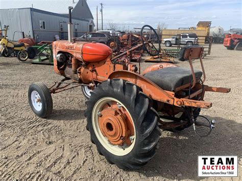 1951 Allis Chalmers B 2wd Tractor 21ed Team Auctions