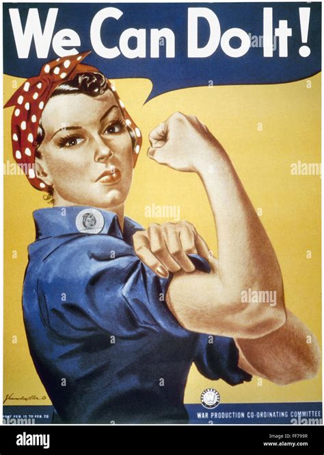 Wwii Rosie The Riveter Nsymbol Of World War Ii American Women