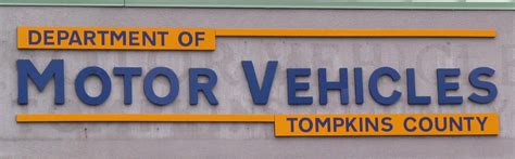 Department Of Motor Vehicles Tompkins County Ny