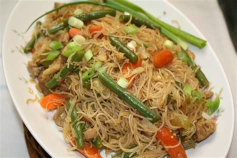 How To Make Pancit Bihon Guisado Filipino Rice Noodles With Vegetables