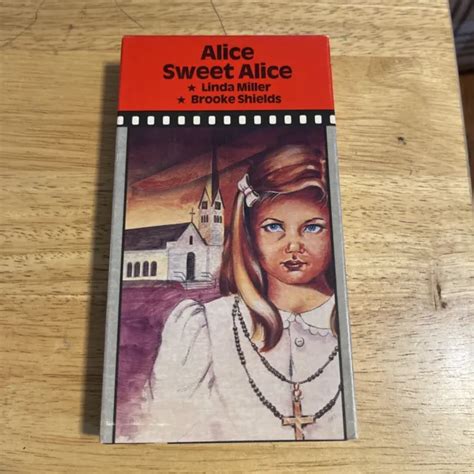 Alice Sweet Alice Vhs Horror Brooke Shields Linda Miller Vintage Eur Picclick It
