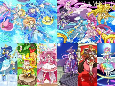 Pin By Kawaii Crush On Precure Over The Rainbow Magical Girl Anime