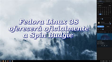 Fedora Linux 38 Oferecerá Oficialmente A Spin Budgie