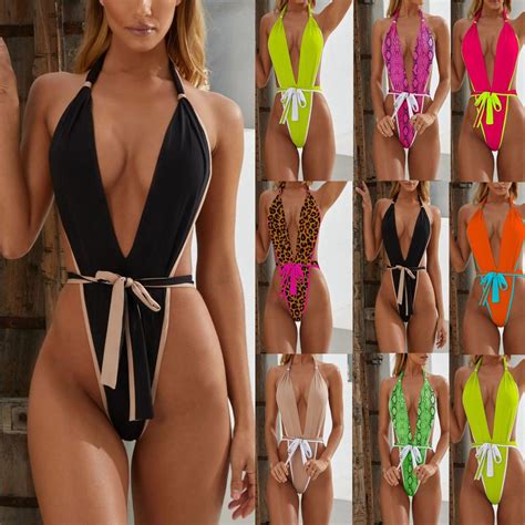 Buy Bikini Ladies One Piece Bandage Swimsuit At Affordable Prices — Free Shipping Real Reviews