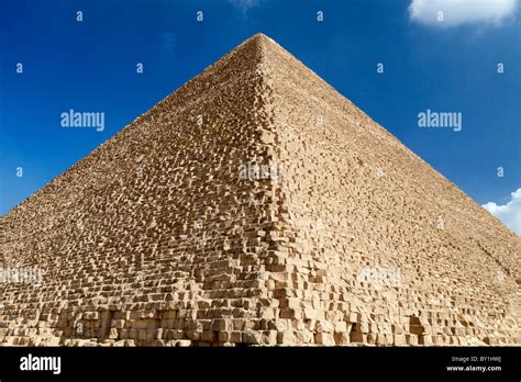 Pyramids At Giza Egypt Khufu 3 Stock Photo Alamy