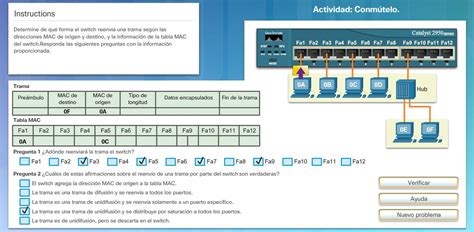 Tabla De Direcciones Mac Ccna V60