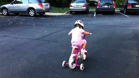 Kira Riding Her Bike Youtube