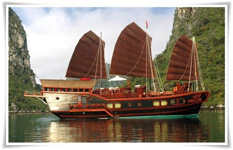 Image Result For Junk Ship Sailing Boat Vietnam Tours