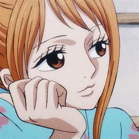 One Piece Icons — Nami 🍊 Manga Anime One Piece One