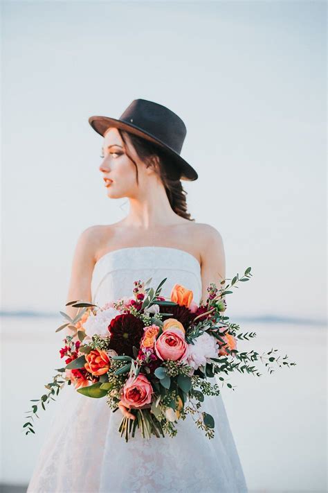 The beauty of choosing your artificial wedding bouquets from beautiful bouquets, is that your flowers will remain a timeless reminder of your wedding day. Vibrant Spring Wedding Inspiration in the Mountains in ...