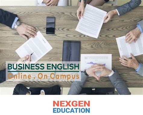 Certificate In Business English Nexgen Education Coursenet