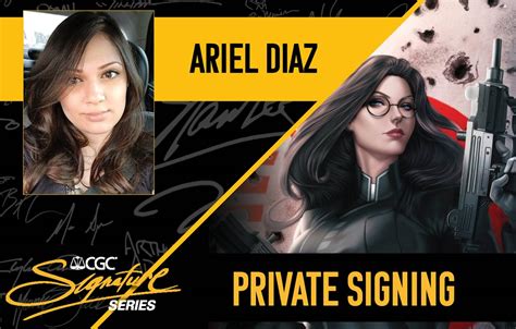 Cgc Announces In House Private Signing With Comic Book Artist Ariel