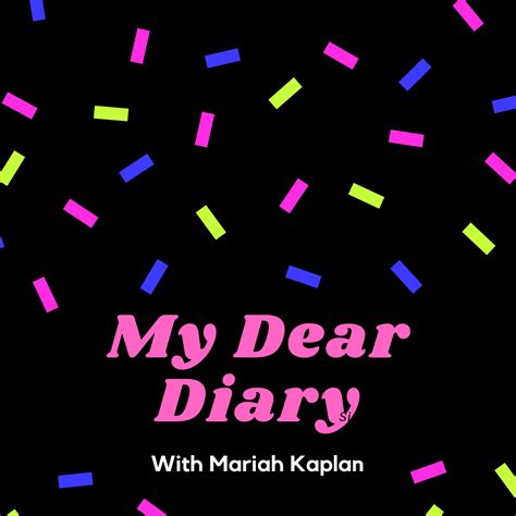 My Dear Diary Podcast