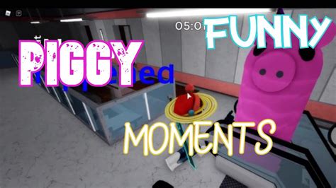 Piggy Funny Moments Roblox Piggy Compilation Youtube