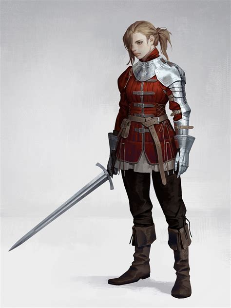 Female Thigh Armor Kr Awe