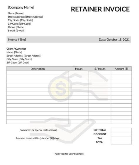40 Free Blank Invoice Templates Excel Word Edit And Print