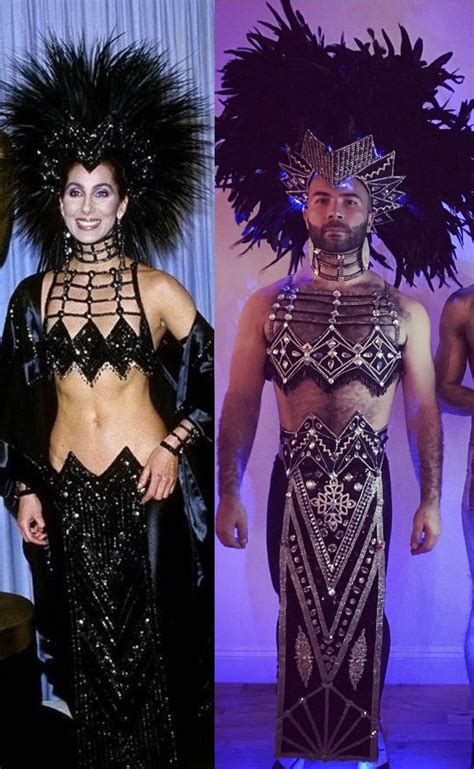 Self Me As Cher In Her Bob Mackie Gown From The Academy Awards